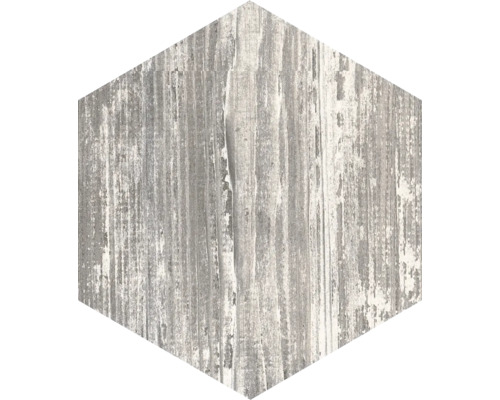 Placă hexagonală cu aspect de lemn