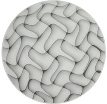Covor rotund cu model abstract