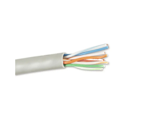 Cablu rețea date UTP Cat 5e 4x2 Total Green, gri