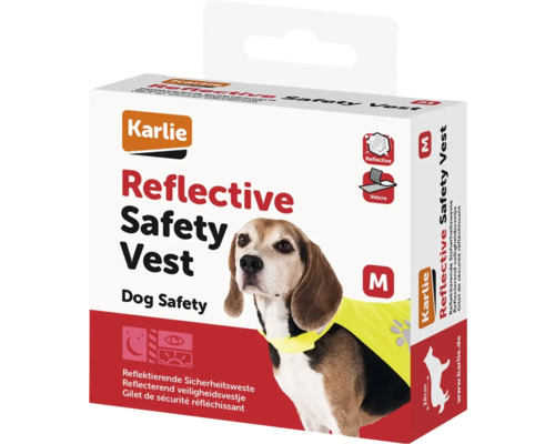 Karlie Vestă reflectorizantă de siguranță pentru câini în ambalaj