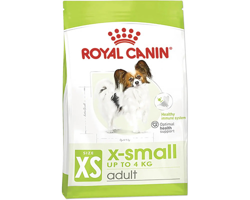 Hrană uscată pentru câini Royal Canin X-Small Adult 1,5 kg Hrană uscată pentru câini Royal Canin Adult pentru câini foarte mici până la 4 kilograme
