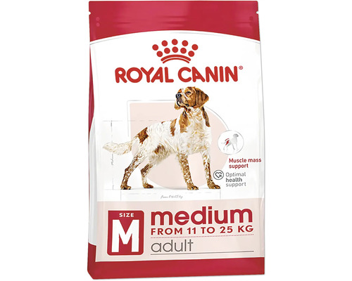 Royal Canin Medium Adult hrană uscată pentru câini de talie medie cu greutatea între 11 și 25 de kilograme