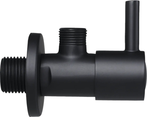 Robinet de colț din metal cu racord filetat