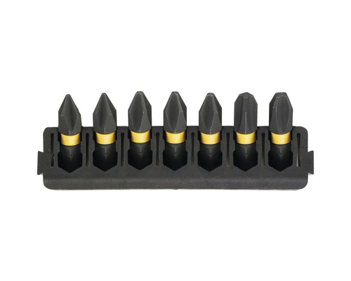Set biți de impact DeWALT DT70808-QZ PH1/PH2/PH3, 7 piese | HORNBACH