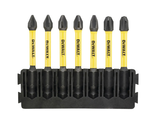 Set biți de impact DeWALT DT70818-QZ PH1/PH2/PH3, 7 piese | HORNBACH