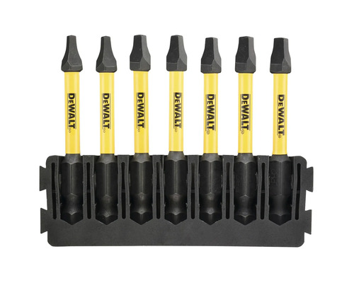 Distinction I, II, III セット Set biți de impact DeWALT DT70824-QZ pătrat, 7 piese | HORNBACH