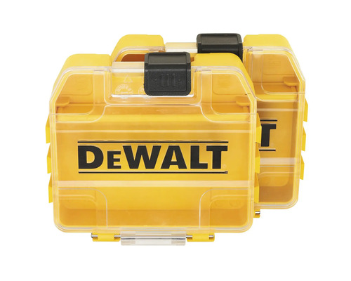 Cutie organizator pentru biți DeWalt Toughcase DT0800-QZ 25x172x77mm din plastic pachet 2 bucăți