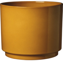 Mască ghiveci Soendgen Oslo Seventies ceramică Ø 22 cm H 19 cm ocru