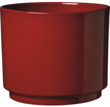 Mască ghiveci Soendgen Oslo Seventies ceramică Ø 22 cm H 19 cm roșu