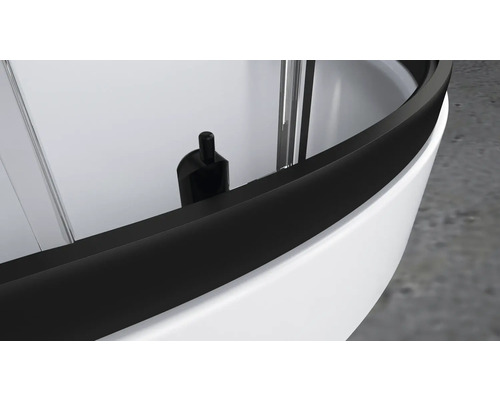 Detalii cadă cu paravan de duș