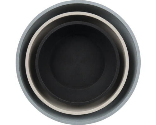 Conductă de canalizare gri în secțiune transversală