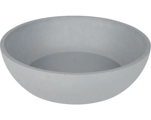 Vas de flori gri din beton