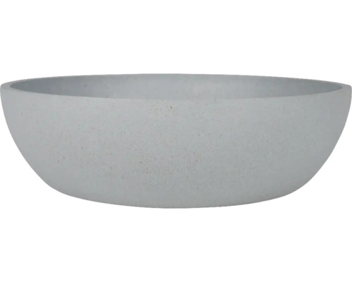 Bol ceramică gri pentru plante din beton