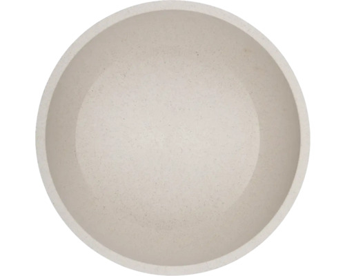 Bol rotund din teracotă pentru plante, vedere de sus