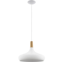 Lampa suspendată cu detaliu din lemn