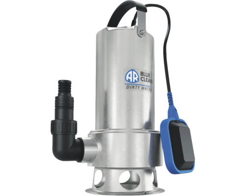 Pompă de apă murdară din metal cu întrerupător cu flotor și ieșire neagră