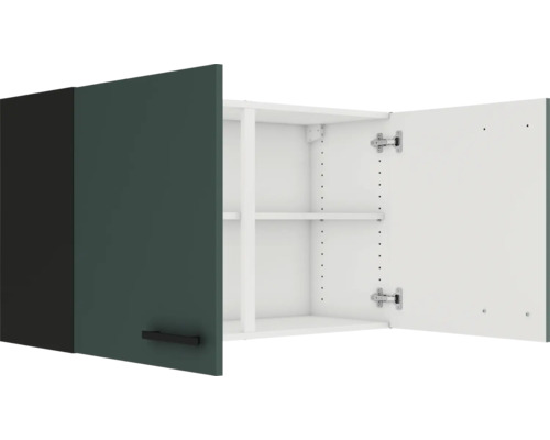 Dulap suspendat cu două uși, deschis