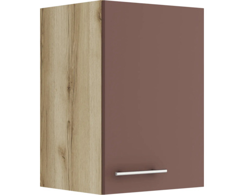 Corp superior bucătărie Optifit Bari407, 40 cm, 1 ușă, roșu ruginiu