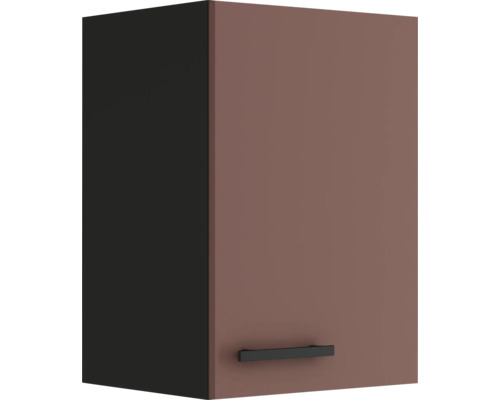 Corp superior bucătărie Optifit Nizza407, 40 cm, 1 ușă, roșu ruginiu