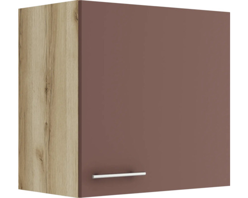 Corp superior bucătărie Optifit Bari407, 60 cm, 1 ușă, roșu ruginiu