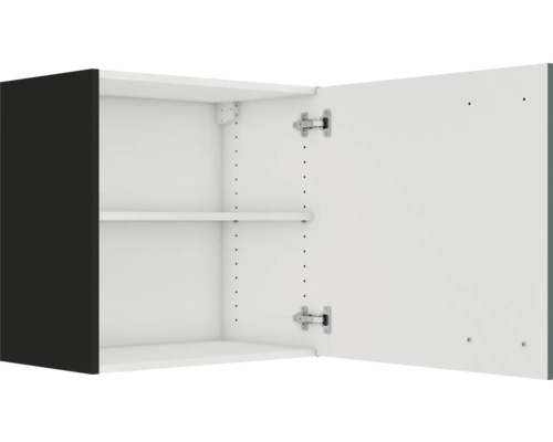 Dulap suspendat deschis cu raft