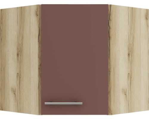 Dulap de colț de bucătărie cu ușă și mâner