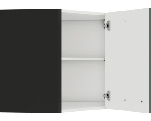 Dulap de baie deschis cu o ușă