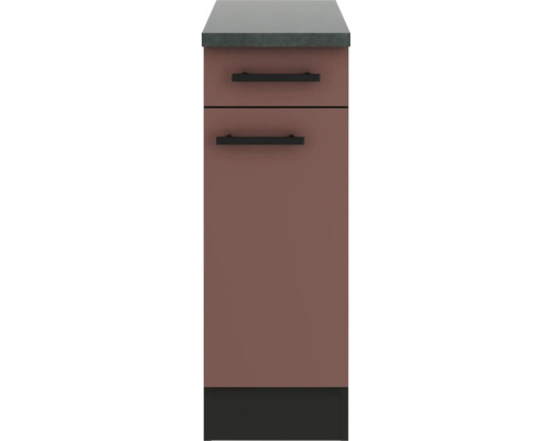 Corp inferior de bucătărie cu două sertare și blat