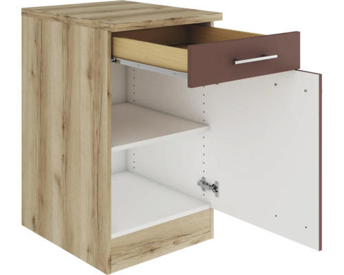 Dulap inferior cu sertar și rafturi