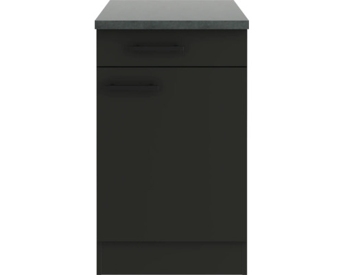 Corp inferior de bucătărie cu sertare și blat