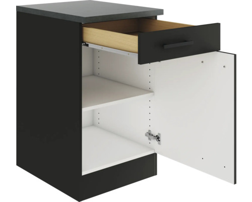 Dulap inferior cu sertar și rafturi