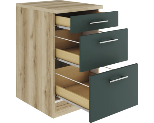 Corp inferior cu trei sertare pentru bucătărie