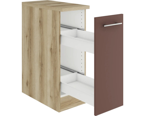 Corp inferior de bucătărie cu două extracte și ușă