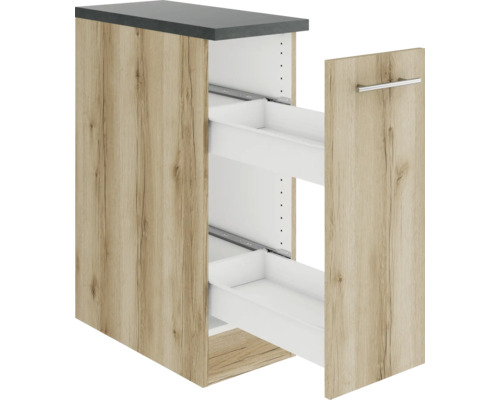 Dulap inferior de bucătărie cu două extensii