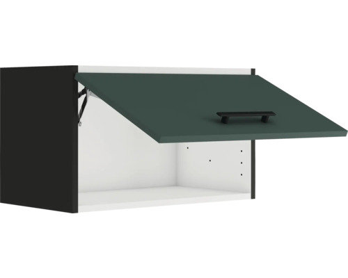 Dulap suspendat deschis cu ușă și mâner