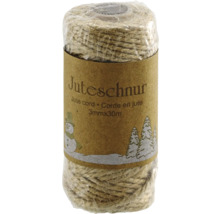 Rola de sfoară de iută, 3 mm x 30 m