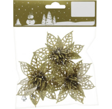 Stele decorative aurii de Crăciun pentru decorare