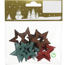 Stele decorative din lemn, în diferite culori, în ambalaj