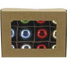 Ambalaj cu mai multe corpuri de iluminat colorate