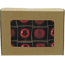 Ambalaj cu globuri roșii de Crăciun