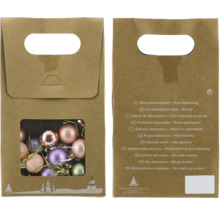 Pachet de globuri de Crăciun pentru decorare, nu este jucărie