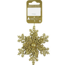 Fulgușor de nea auriu pentru decorare