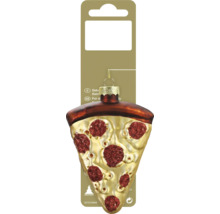 Ornament de pom de Crăciun pizza pandantiv