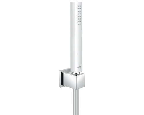 Set de duș GROHE Euphoria Cube Stick, pară duș tip baghetă, suport și furtun duș 125 cm, crom Set de duș GROHE Euphoria Cube Stick, pară duș tip baghetă, suport și furtun duș 125 cm, crom