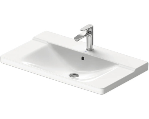 Lavoar suspendat DURAVIT P3 Comforts 85x49 cm alb lucios