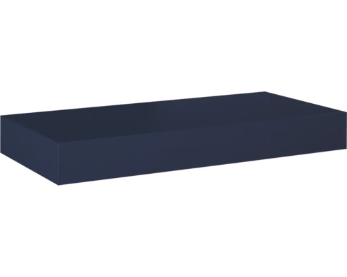 Blat pentru lavoar baie marmură Jungborn 100,8x46 cm albastru navy mat