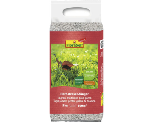 Îngrășământ gazon toamnă FloraSelf Select 5 kg Îngrășământ gazon toamnă FloraSelf Select 5 kg