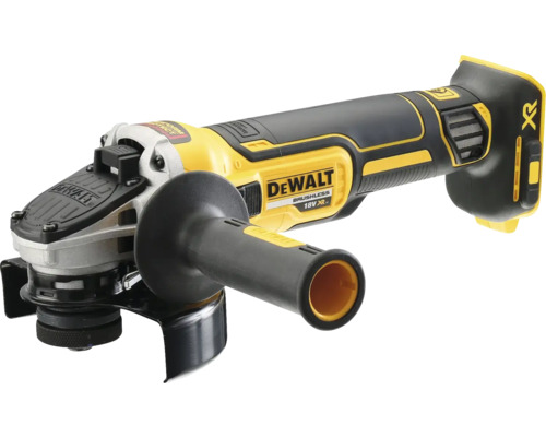Polizor unghiular cu acumulator DeWalt cu mâner suplimentar