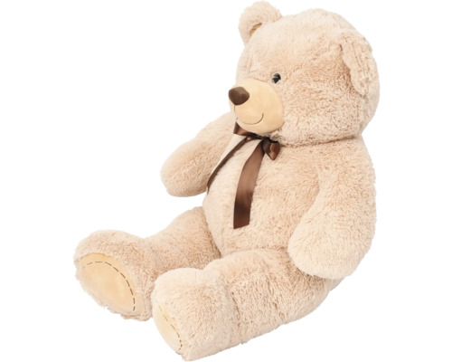 Ursuleț de pluș așezat cu fundă