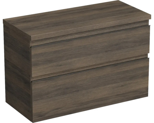 Dulap bază lavoar Jungborn TRENTA, PAL, mâner negru, 100 cm, stejar Gladstone Dulap bază lavoar Jungborn TRENTA, PAL, mâner negru, 100 cm, stejar Gladstone